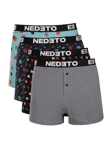 Nedeto Sada štyroch - pánske trenky Nedeto viacfarebné