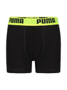 Puma Sada štyroch - chlapčenské boxerky Puma čierne