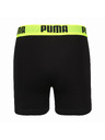 Puma Sada štyroch - chlapčenské boxerky Puma čierne