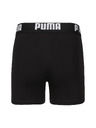 Puma Sada štyroch - chlapčenské boxerky Puma čierne