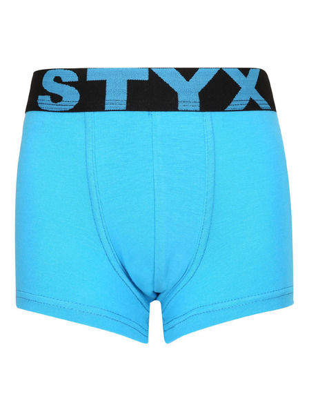 Styx Sada troch - detské boxerky Styx športová guma viacfarebné