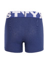 Styx Detské boxerky Styx športová guma tmavo modré