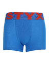 Styx Detské boxerky Styx športová guma modré
