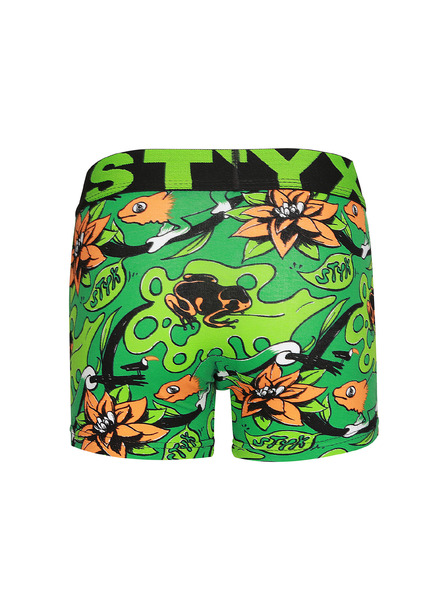Styx Detské boxerky Styx art športová guma tropic