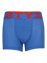 Styx Detské boxerky Styx športová guma modré