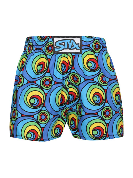 Styx Detské trenky Styx art klasická guma kruhy