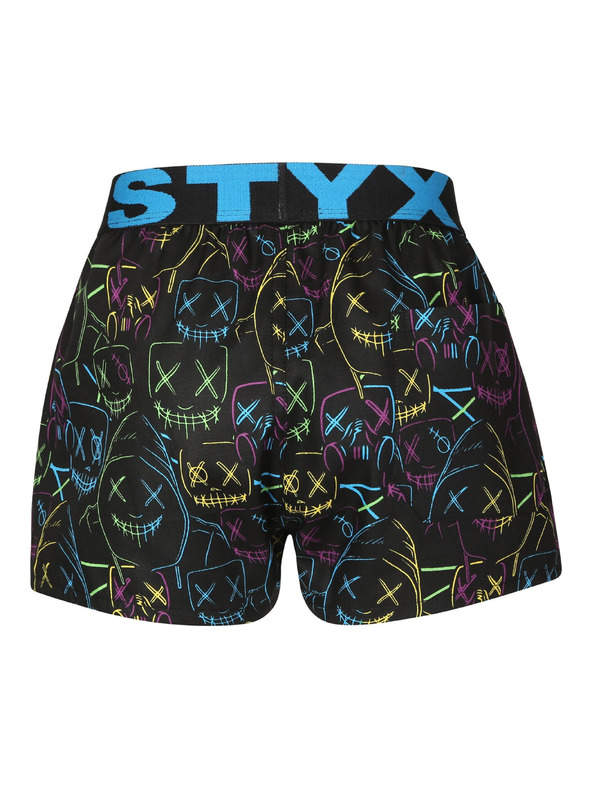 Styx Sada troch - detské trenky Styx art športová guma viacfarebné