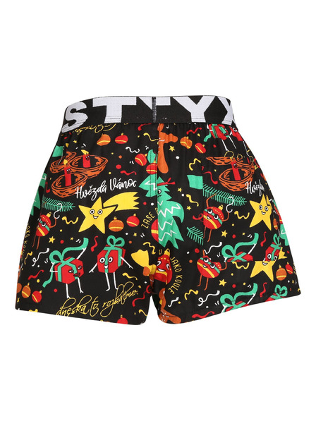 Styx Detské trenky Styx art športová guma Vianoce ozdoby