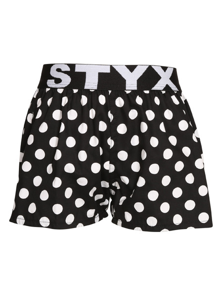 Styx Detské trenky Styx art športová guma bodky