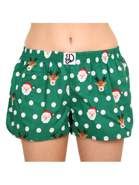 Dedoles Veselé dámske trenky Dedoles Santa a Rudolf