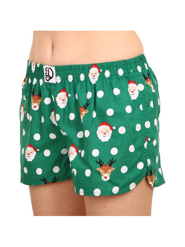 Dedoles Veselé dámske trenky Dedoles Santa a Rudolf