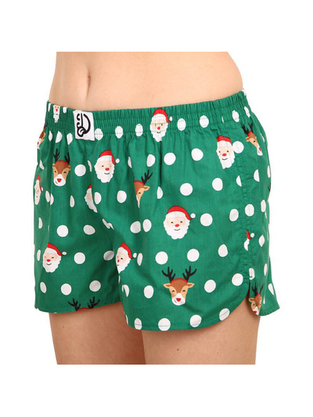 Dedoles Veselé dámske trenky Dedoles Santa a Rudolf
