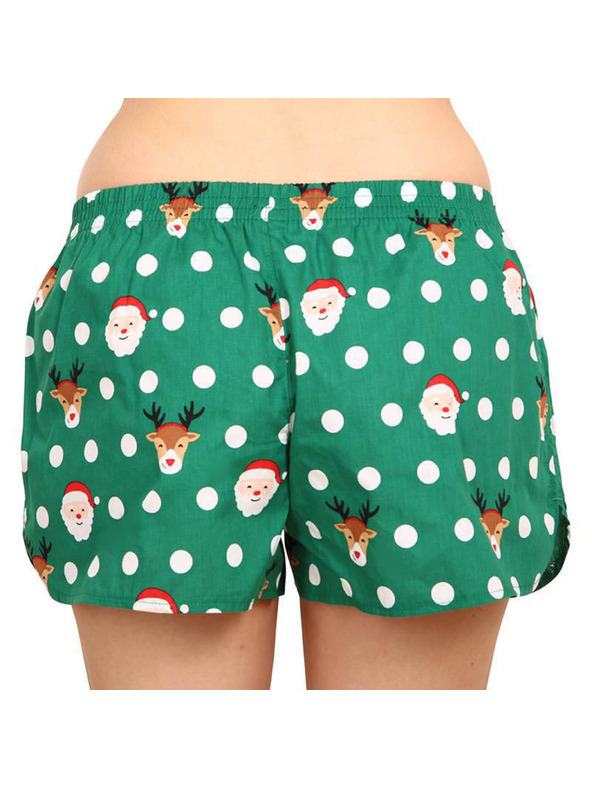 Dedoles Veselé dámske trenky Dedoles Santa a Rudolf