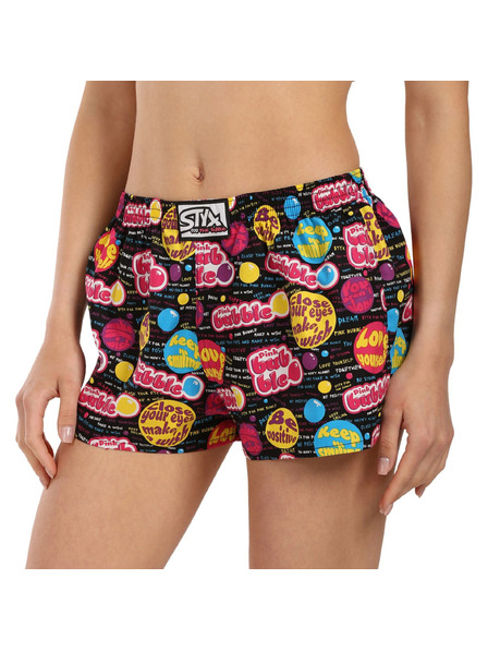 Styx Dámske trenky Styx art klasická guma Pink Bubble