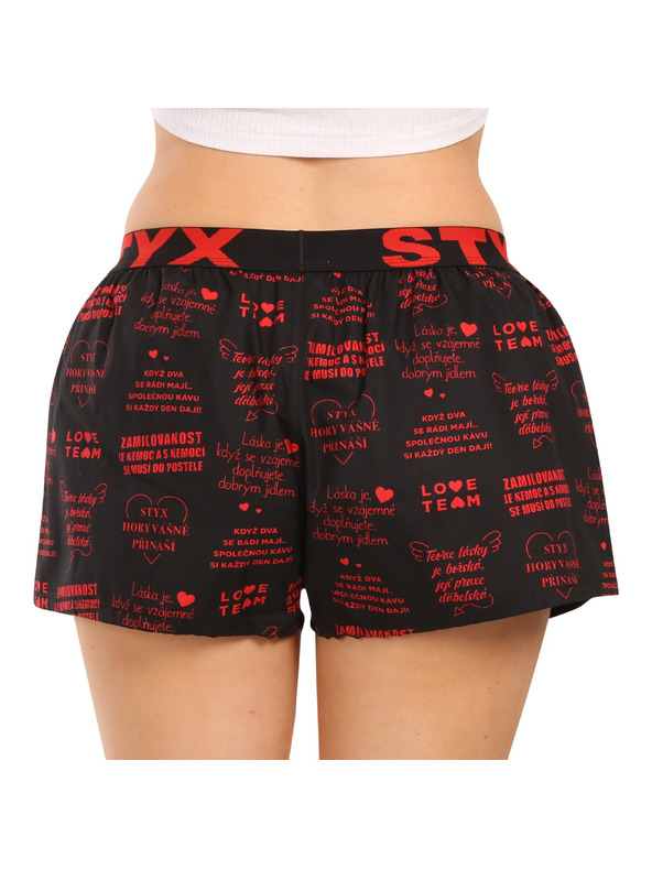 Styx Dámske trenky Styx art športová guma Valentín texty