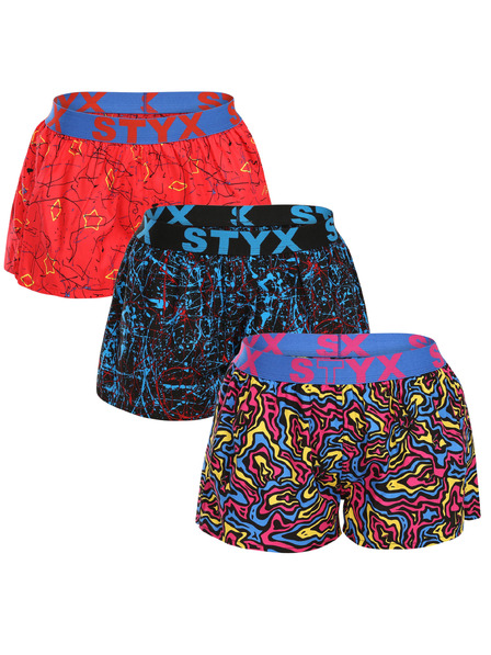 Styx Sada troch - dámske trenky Styx art športová guma viacfarebné