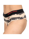 69slam Dámske nohavičky 69SLAM boxer bamboo giraffe stripes