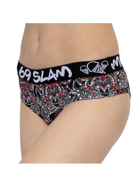 69slam Dámske nohavičky 69SLAM boxer bamboo totem mask