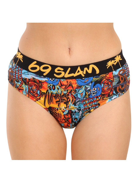 69slam Dámske nohavičky 69SLAM grafitty luna