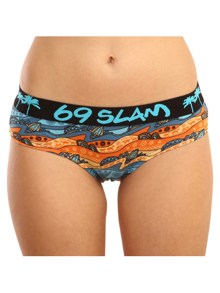 69slam Dámske nohavičky 69SLAM bamboo ocean lines