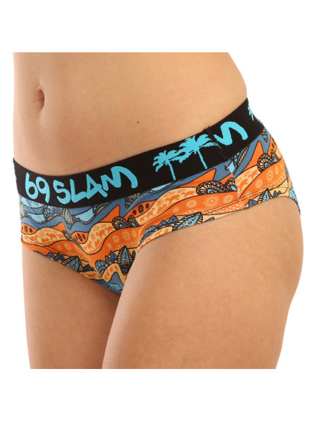 69slam Dámske nohavičky 69SLAM bamboo ocean lines