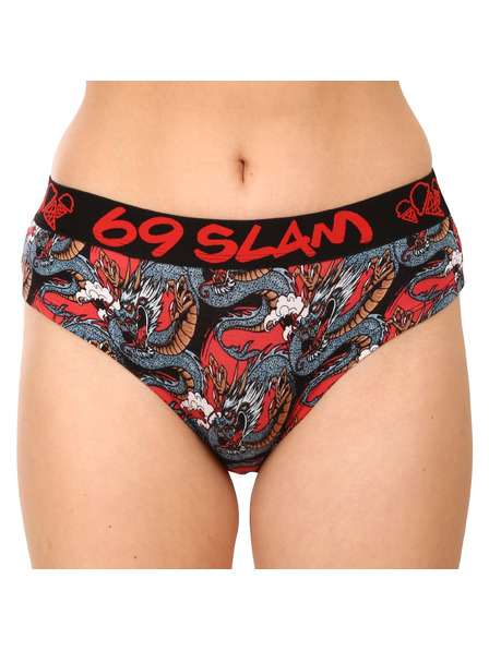 69slam Dámske nohavičky 69SLAM moon dragon red