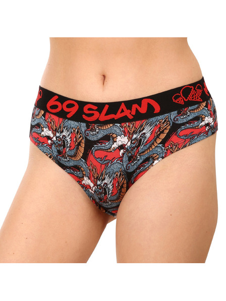 69slam Dámske nohavičky 69SLAM moon dragon red