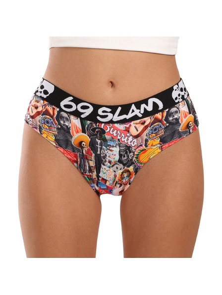 69slam Dámske nohavičky 69SLAM luna MEXICOLLAGE