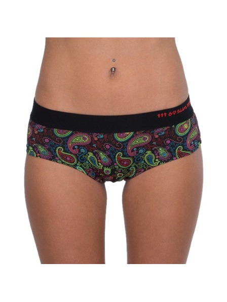 69slam Dámske nohavičky 69SLAM Boxer Cashmere Black