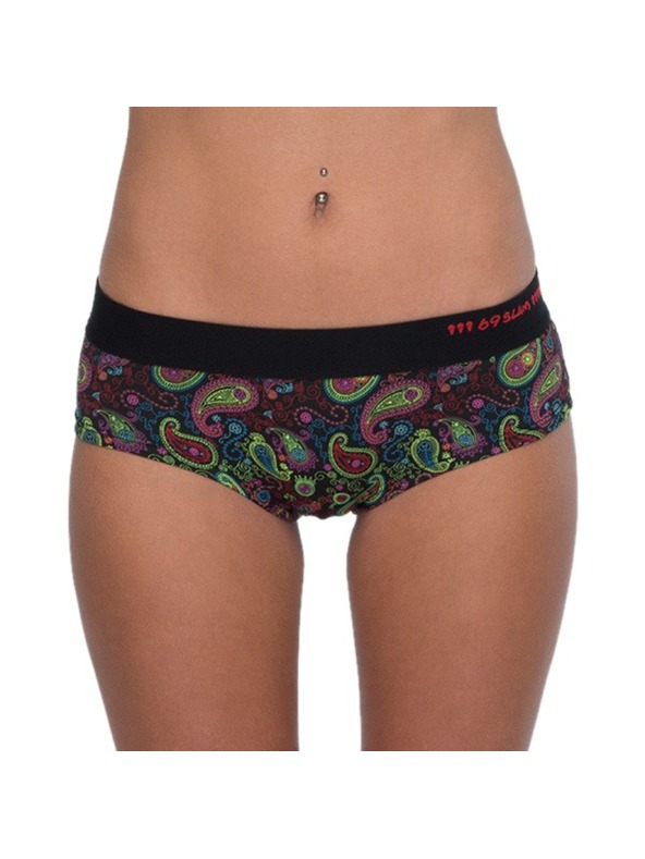 69slam Dámske nohavičky 69SLAM Boxer Cashmere Black