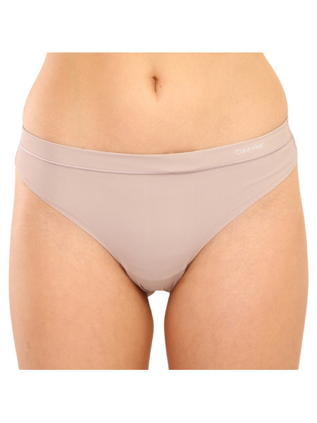 Calvin Klein Dámske tanga Calvin Klein béžové