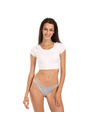 Calvin Klein Dámske tanga Calvin Klein sivé