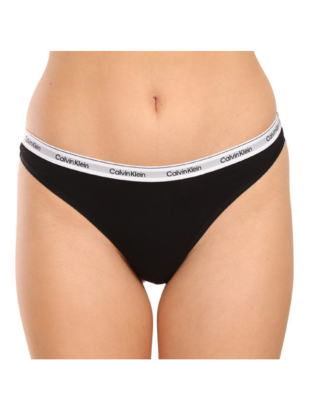 Calvin Klein Sada troch - dámske tanga Calvin Klein čierne