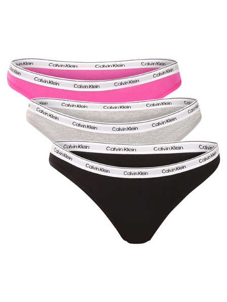 Calvin Klein Sada troch - dámske tanga Calvin Klein viacfarebné