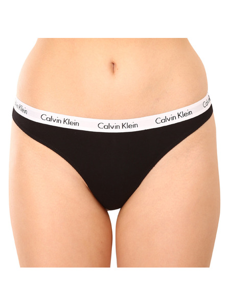 Calvin Klein Sada troch - dámska tanga Calvin Klein čierna