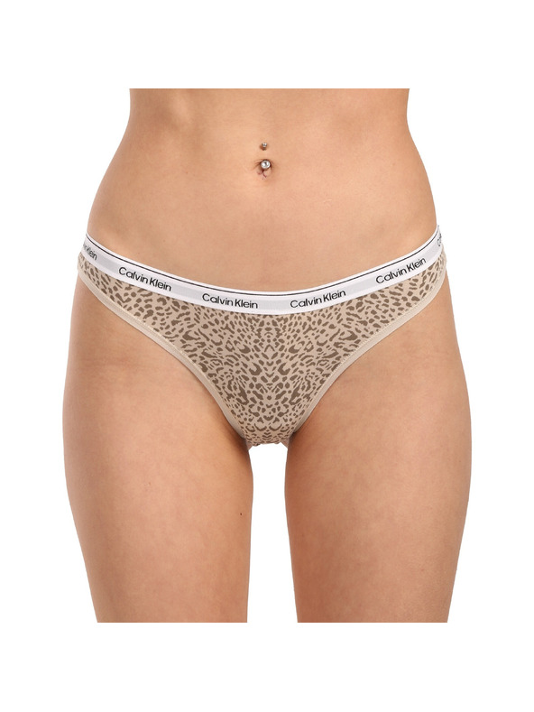 Calvin Klein Sada troch - dámske tanga Calvin Klein viacfarebné