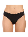 Calvin Klein Sada troch - dámska tanga Calvin Klein čierna