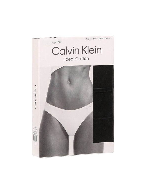Calvin Klein Sada troch - dámske nohavičky Calvin Klein čierne