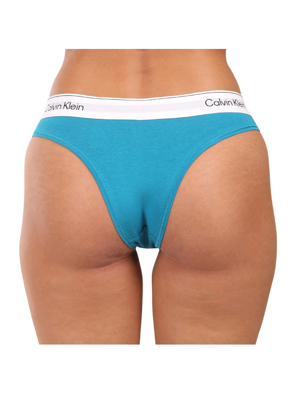 Calvin Klein Dámske nohavičky brazílky Calvin Klein modré