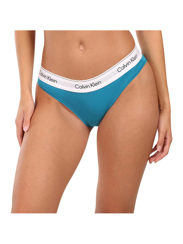 Calvin Klein Dámske nohavičky brazílky Calvin Klein modré