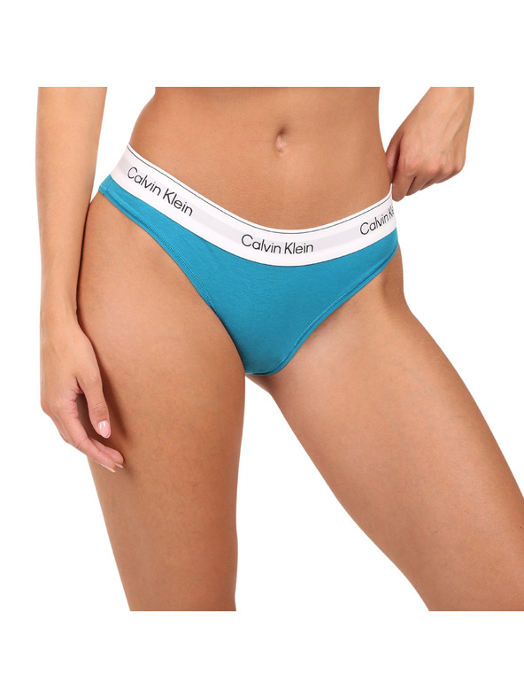 Calvin Klein Dámske nohavičky brazílky Calvin Klein modré
