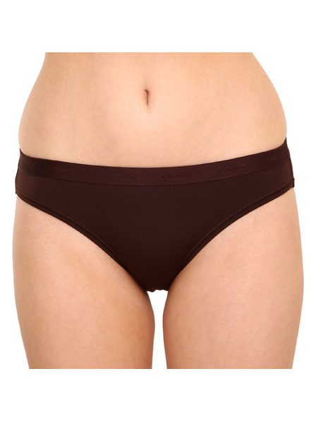 Calvin Klein Dámske nohavičky Calvin Klein tmavo hnedé