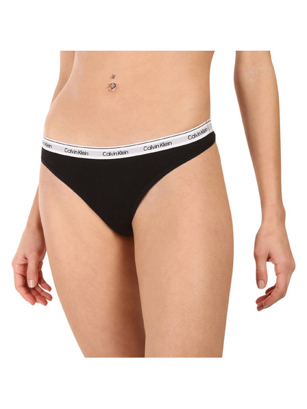 Calvin Klein Sada piatich - dámska tanga Calvin Klein čierna