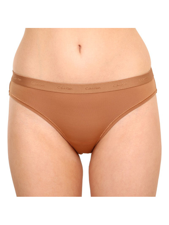 Calvin Klein Dámske nohavičky Calvin Klein hnedé