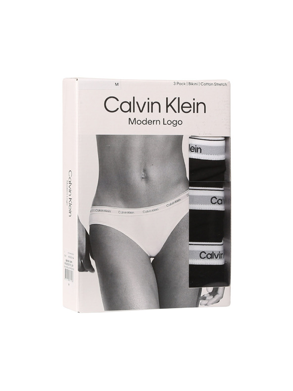 Calvin Klein Sada troch - dámske nohavičky Calvin Klein čierne
