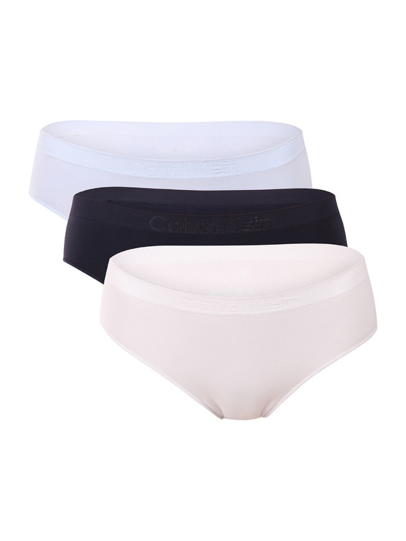 Calvin Klein Sada troch - dámske nohavičky Calvin Klein bezšvové viacfarebné