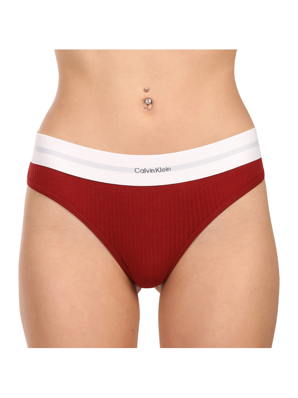 Calvin Klein Dámska tanga Calvin Klein červená