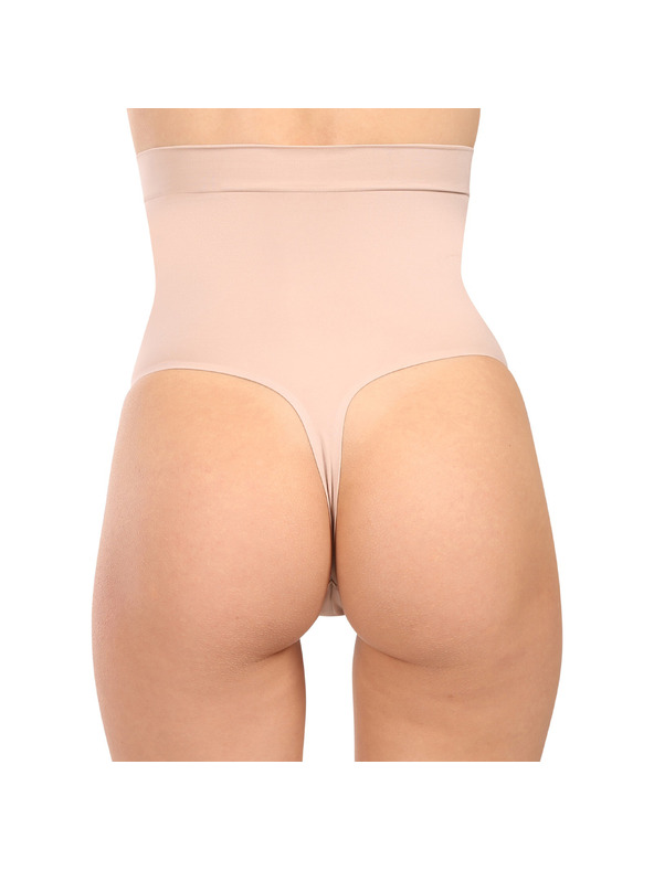 Calvin Klein Dámska modelujúca tanga Calvin Klein béžové