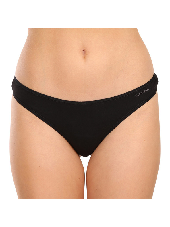 Calvin Klein Sada troch - dámska tanga Calvin Klein čierna