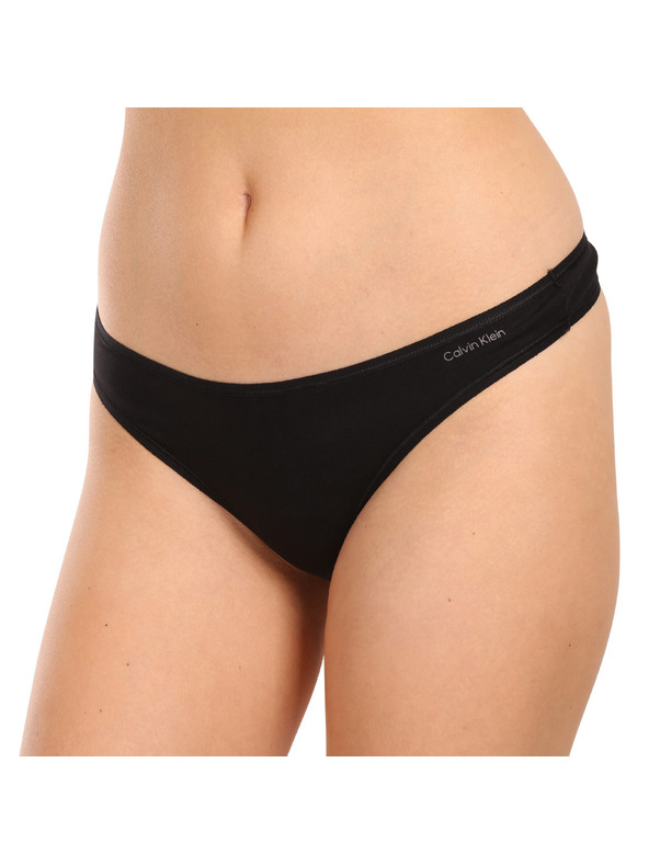 Calvin Klein Sada troch - dámska tanga Calvin Klein čierna